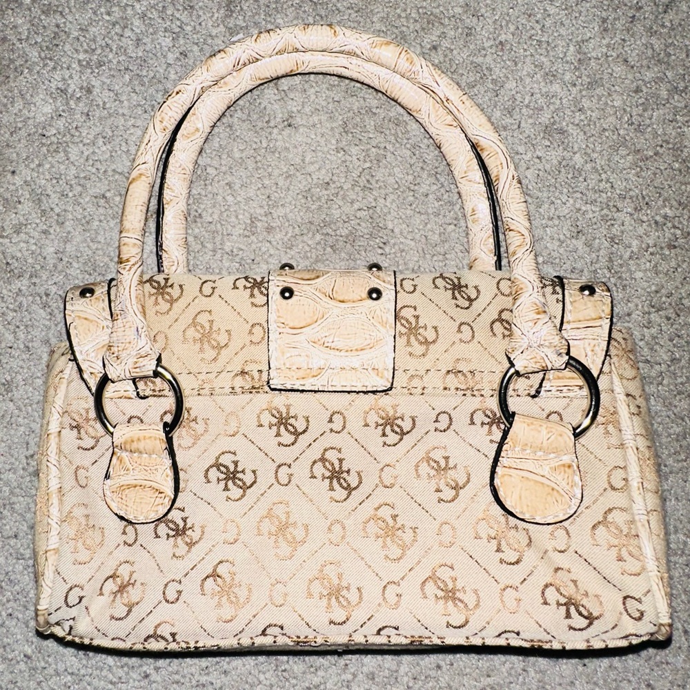 Small Beige Guess Handbag - Picture 3 of 6